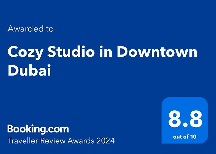 Cozy Studio In Downtown Dubai